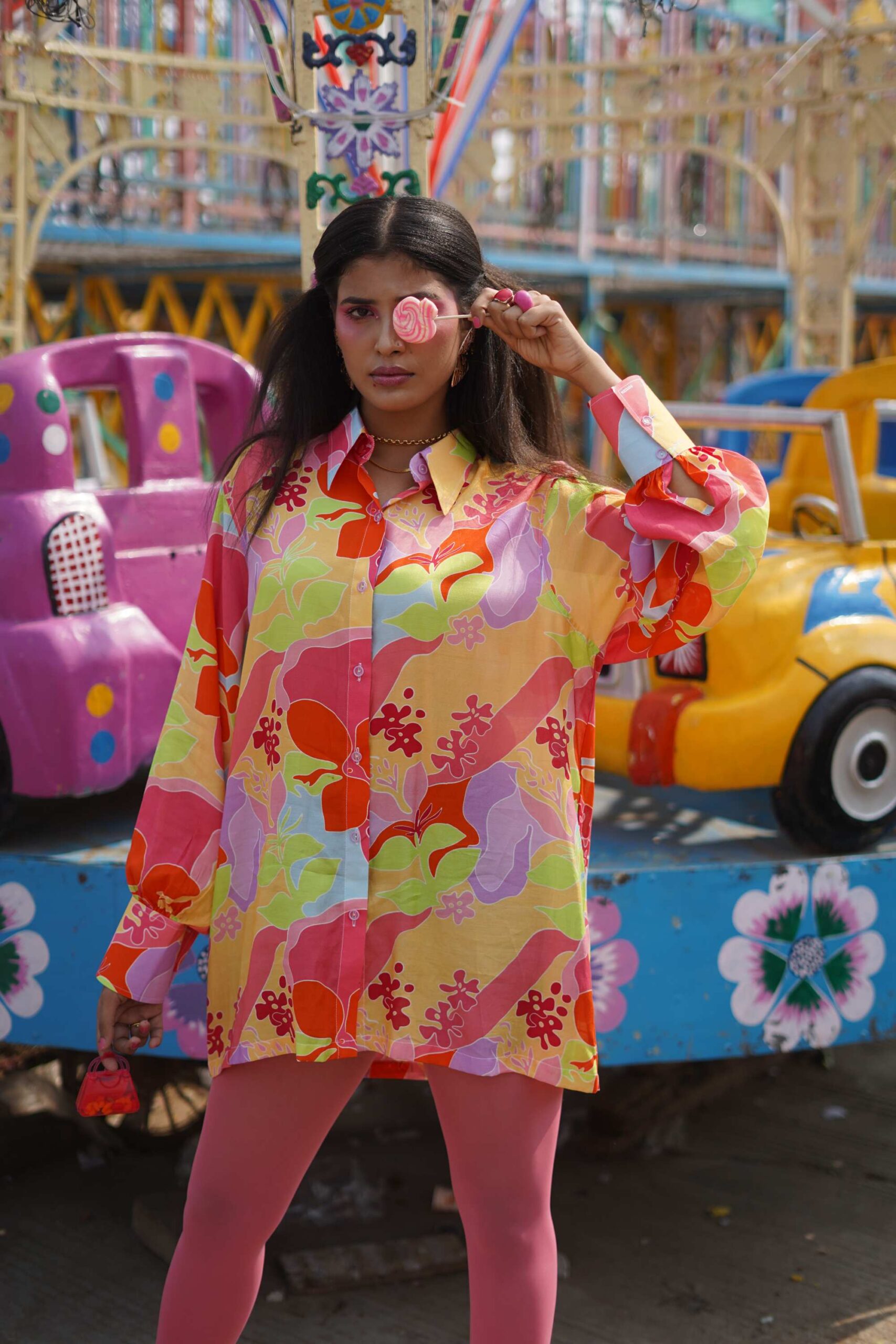 Colourful Printed Shirt